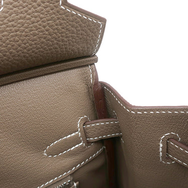 エルメス HERMES バーキン25 エトゥープ トゴ ハンドバッグ シルバー金具 新品 未使用 グレージュ 2026年製　