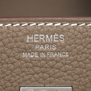 エルメス HERMES バーキン25 エトゥープ トゴ ハンドバッグ シルバー金具 新品 未使用 グレージュ 2026年製　