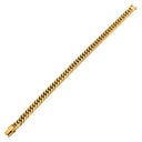喜平 KIHEI K18 18金 18.0cm 19.8g 6面ダブル W イエローゴールド K18YG ブレスレット 造幣局検定マーク ※ショッピングローン対応していません