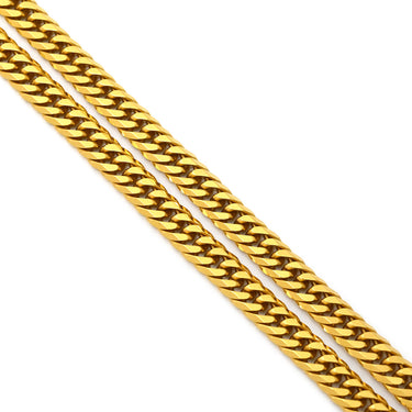 喜平 KIHEI K18 18金 50.2cm 21.1g 6面 ダブル W イエローゴールド K18YG ネックレス 造幣局検定マーク ※ショッピングローン対応していません