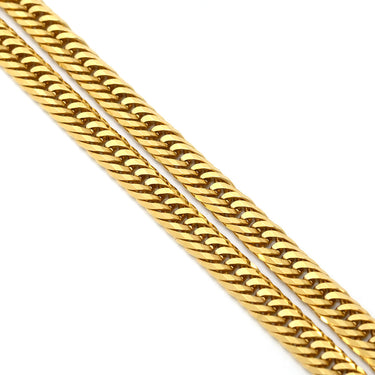 喜平 KIHEI K18 18金 60.0cm 24.3g 12面 トリプル イエローゴールド K18YG ネックレス 造幣局検定マーク ※ショッピングローン対応していません