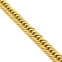 喜平 KIHEI K18 18金 18.5cm 18.7g 12面トリプル イエローゴールド K18YG ブレスレット 造幣局検定マーク ※ショッピングローン対応していません