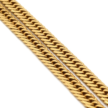 喜平 KIHEI K18 18金 55.2cm 22.2g 16面 トリプル イエローゴールド K18YG ネックレス 造幣局検定マーク ※ショッピングローン対応していません