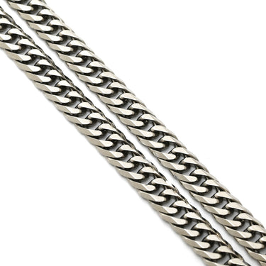 喜平 KIHEI Pt1000 18金 50.7cm 31.2g 6面ダブル W プラチナシルバー Pt1000 ネックレス 造幣局検定マーク ※ショッピングローン対応していません