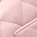 シャネル CHANEL マトラッセ トップハンドル ミニ AS4847 ベビーピンク ラムスキン 2WAYバッグ ゴールド金具 チェーンショルダー