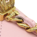 シャネル CHANEL マトラッセ トップハンドル ミニ AS4847 ベビーピンク ラムスキン 2WAYバッグ ゴールド金具 チェーンショルダー