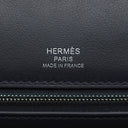 エルメス HERMES ケリー28 外縫い キャバン×ホワイト ヴォースイフト トワルキャドリーユ 2WAYバッグ シルバー金具 白 黒