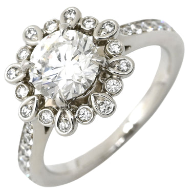 ハリーウィンストン Harry Winston ブロッサム エンゲージメント プラチナシルバー Pt950 ダイヤモンド リング 指輪 フラワー 花 ダイヤモンド F VVS2 1.01ct 8.5号