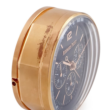 時計 オーデマピゲ AUDEMARS PIGUET テーブルクロック CODE11.59 クオーツ メンズ 置き時計 ネイビー 紺 バー アラビア ラウンド