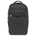 ルイヴィトン LOUIS VUITTON ミカエル N58024 ダミエグラフィット ダミエグラフィットキャンバス リュック・デイパック シルバー金具 黒 グレー