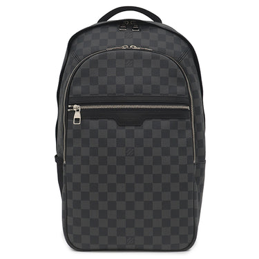 ルイヴィトン LOUIS VUITTON ミカエル N58024 ダミエグラフィット ダミエグラフィットキャンバス リュック・デイパック シルバー金具 黒 グレー