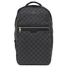 ルイヴィトン LOUIS VUITTON ミカエル N58024 ダミエグラフィット ダミエグラフィットキャンバス リュック・デイパック シルバー金具 黒 グレー