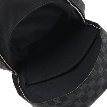 ルイヴィトン LOUIS VUITTON ミカエル N58024 ダミエグラフィット ダミエグラフィットキャンバス リュック・デイパック シルバー金具 黒 グレー