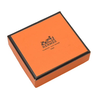 エルメス HERMES ケリードゥブルトゥール オレンジ系×ゴールド ヴォースイフト GP T2 ブレスレット 橙 2重 2連 レザーブレス