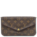 ルイヴィトン LOUIS VUITTON ポシェット フェリシー M61276 フーシャ モノグラムキャンバス チェーンウォレット ゴールド金具 チェーンショルダー