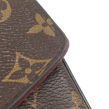 ルイヴィトン LOUIS VUITTON ポシェット フェリシー M61276 フーシャ モノグラムキャンバス チェーンウォレット ゴールド金具 チェーンショルダー