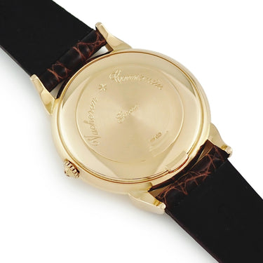 腕時計 ヴァシュロン・コンスタンタン VACHERON CONSTANTIN ヒストリーク 48003/000J-3 自動巻き メンズ OH済 K18YG無垢 アイボリー ギヨシェ