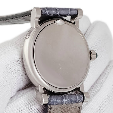 腕時計 パテックフィリップ PATEK PHILIPPE カラトラバ コンプリケーション ムーンフェイズ 4857G-001 手巻き レディース OH済 K18WG ダイヤ