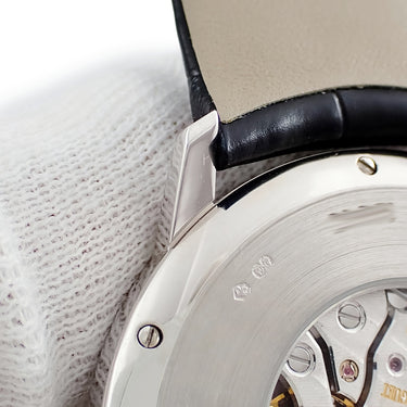 腕時計 オーデマピゲ AUDEMARS PIGUET クラシック クルドパリ 15164BC.ZZ.A002CR.01 手巻き メンズ OH済 K18WG無垢 純正ダイヤ アイボリー