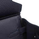 エルメス HERMES バーキン 25 ブルーニュイ トゴ ハンドバッグ シルバー金具 紺