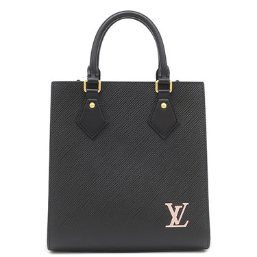 ルイヴィトン LOUIS VUITTON サックプラ BB M58660 ブラック エピレザー 2WAYバッグ ゴールド金具 黒 ショルダーバッグ トートバッグ