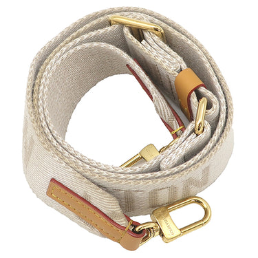 ルイヴィトン LOUIS VUITTON LVスクエアード ダブルフォンポーチ M81005 モノグラムストライプ レザー モノグラム ストライプキャンバス ショルダーバッグ ゴールド金具 NIGOコラボ