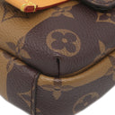 ルイヴィトン LOUIS VUITTON LVスクエアード ダブルフォンポーチ M81005 モノグラムストライプ レザー モノグラム ストライプキャンバス ショルダーバッグ ゴールド金具 NIGOコラボ