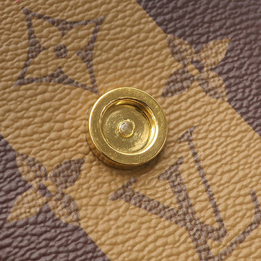 ルイヴィトン LOUIS VUITTON LVスクエアード ダブルフォンポーチ M81005 モノグラムストライプ レザー モノグラム ストライプキャンバス ショルダーバッグ ゴールド金具 NIGOコラボ