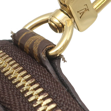 ルイヴィトン LOUIS VUITTON ミュルティ ポシェット アクセソワール M44840 ローズクレール モノグラムキャンバス ショルダーバッグ ゴールド金具