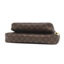 ルイヴィトン LOUIS VUITTON ミュルティ ポシェット アクセソワール M44840 ローズクレール モノグラムキャンバス ショルダーバッグ ゴールド金具