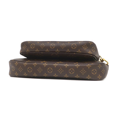 ルイヴィトン LOUIS VUITTON ミュルティ ポシェット アクセソワール M44840 ローズクレール モノグラムキャンバス ショルダーバッグ ゴールド金具
