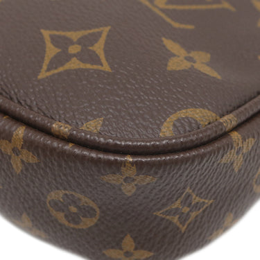 ルイヴィトン LOUIS VUITTON ミュルティ ポシェット アクセソワール M44840 ローズクレール モノグラムキャンバス ショルダーバッグ ゴールド金具