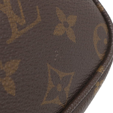 ルイヴィトン LOUIS VUITTON ミュルティ ポシェット アクセソワール M44840 ローズクレール モノグラムキャンバス ショルダーバッグ ゴールド金具