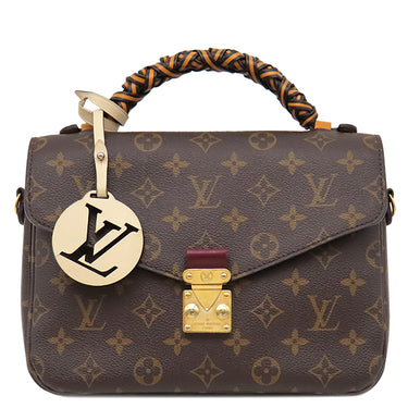 ルイヴィトン LOUIS VUITTON ポシェット メティスMM M44668 モノグラム モノグラムキャンバス 2WAYバッグ ゴールド金具 編み込み ハンドバッグ ショルダー