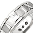 ティファニー Tiffany & Co アトラス 3Pダイヤ ホワイトゴールド K18WG ダイヤモンド リング 指輪 T&Co. 750 18K WG 8号