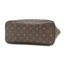 ルイヴィトン LOUIS VUITTON パルク M40637 モノグラム×ブラック モノグラムマカサー リュック・デイパック シルバー金具 茶 黒