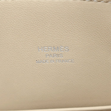 エルメス HERMES ボリード1923 ミニ パーシュマン オーストリッチ 2WAYバッグ シルバー金具 ハンドバッグ ショルダー