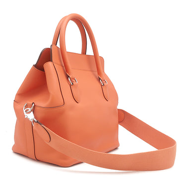 エルメス HERMES ツールボックス 26 マンゴー ヴォースイフト 2WAYバッグ シルバー金具 ハンドバッグ ショルダー