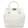 エルメス HERMES ツールボックス 26 ホワイト ヴォースイフト 2WAYバッグ シルバー金具 ショルダー