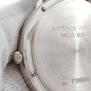 腕時計 オーデマピゲ AUDEMARS PIGUET ジュール オーデマ 15133BC.ZZ.A001CR.01 手巻き メンズ K18WG無垢 純正ダイヤ 白 ローマン