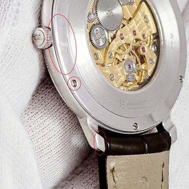 腕時計 オーデマピゲ AUDEMARS PIGUET ジュール オーデマ エクストラフラット 15126BC.OO.D002CR.01 手巻き メンズ OH済 K18WG無垢 グレー