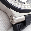 腕時計 ブルガリ BVLGARI ディアゴノ クロノグラフ DG40SVCH 自動巻き メンズ 純正ダイヤ ブラック デイト スモールセコンド
