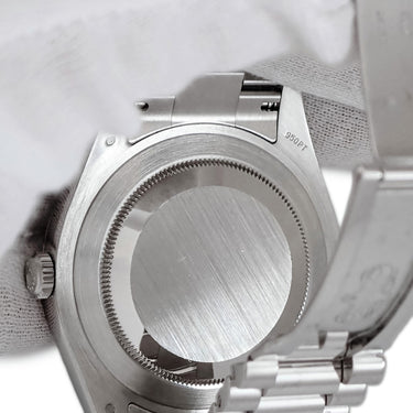 腕時計 ロレックス ROLEX デイデイト II 218206A ランダム番 自動巻き メンズ ランダム番 Pt950無垢 プラチナ 純正ダイヤ アイスブルー