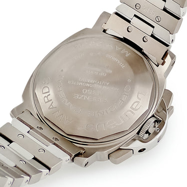 腕時計 パネライ PANERAI ルミノール クロノ ローレウス レガッタ 2003 PAM00168 F番 自動巻き メンズ F番 ブルー デイト 限定