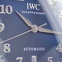 腕時計 IWC IWC ダ ヴィンチ オートマティック IW356605 自動巻き メンズ ブルー 青 サンレイ デイト アラビア
