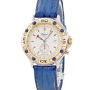 腕時計 ショパール CHOPARD ミッレミリア 13/8175 クオーツ レディース K18YG×SS コンビ 純正ダイヤ&サファイア デイト