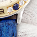 腕時計 ショパール CHOPARD ミッレミリア 13/8175 クオーツ レディース K18YG×SS コンビ 純正ダイヤ&サファイア デイト