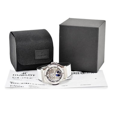 腕時計 ウブロ HUBLOT クラシックフュージョン アエロフュージョン 517.NX.0170.LR.1104 自動巻き メンズ メーカーOH済 純正ダイヤ