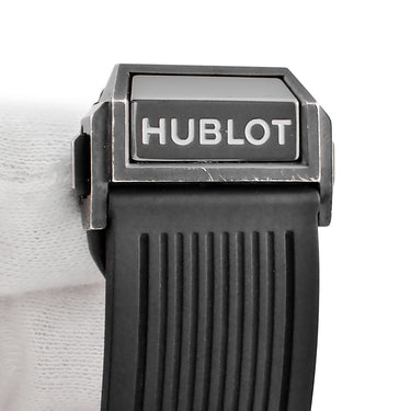 腕時計 ウブロ HUBLOT ビッグバン ウニコ ホワイト イン ブラック 411.CI.2010.LR.JPN16 自動巻き メンズ OH済 デイト 日本限定