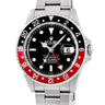 腕時計 ロレックス ROLEX GMTマスター II 16710 U番 自動巻き メンズ U番 チャックイエーガー ダブルネーム リアルマッコイズ 限定